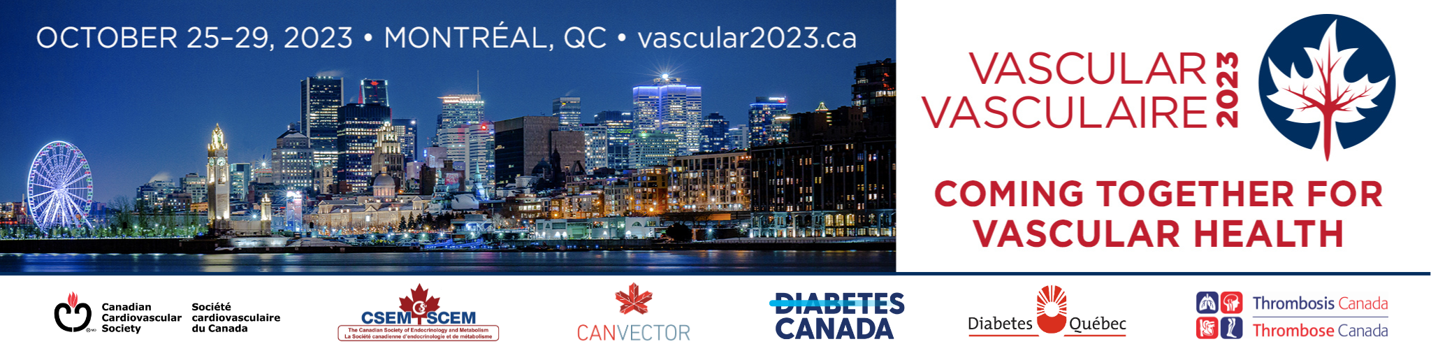 2023 – Montréal, QC, Coming together for Vascular Health